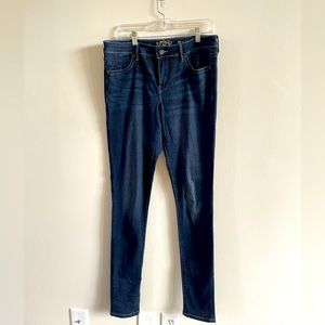 The Buckle Black stretch skinny jeans fit no. 76 dark wash denim